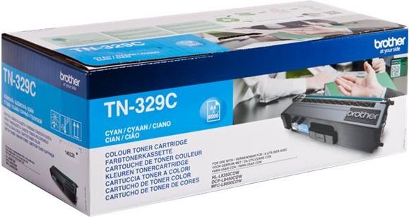 Brother TN-329C Cyan Tonerpatrone