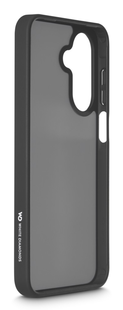 White Diamonds Cover Hybrid Case für Samsung Galaxy A17 Schwarz Transparent