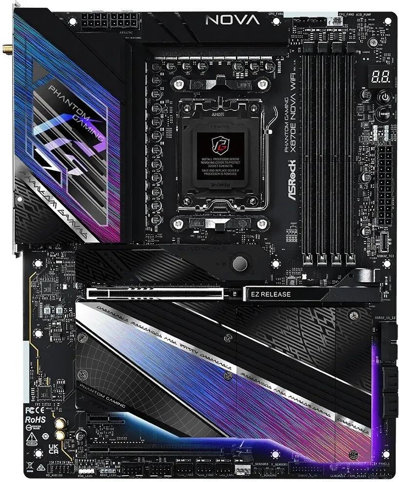 ASRock X870E Nova WiFi AM5 ATX DDR5 retail (90-MXBPX0-A0UAYZ)