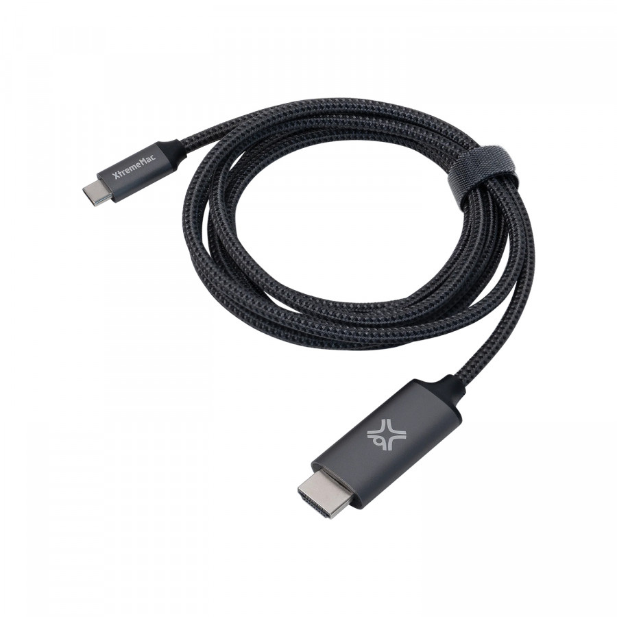 XtremeMac USB-C auf HDMI Adapterkabel 2 m 60 Hz Schwarz