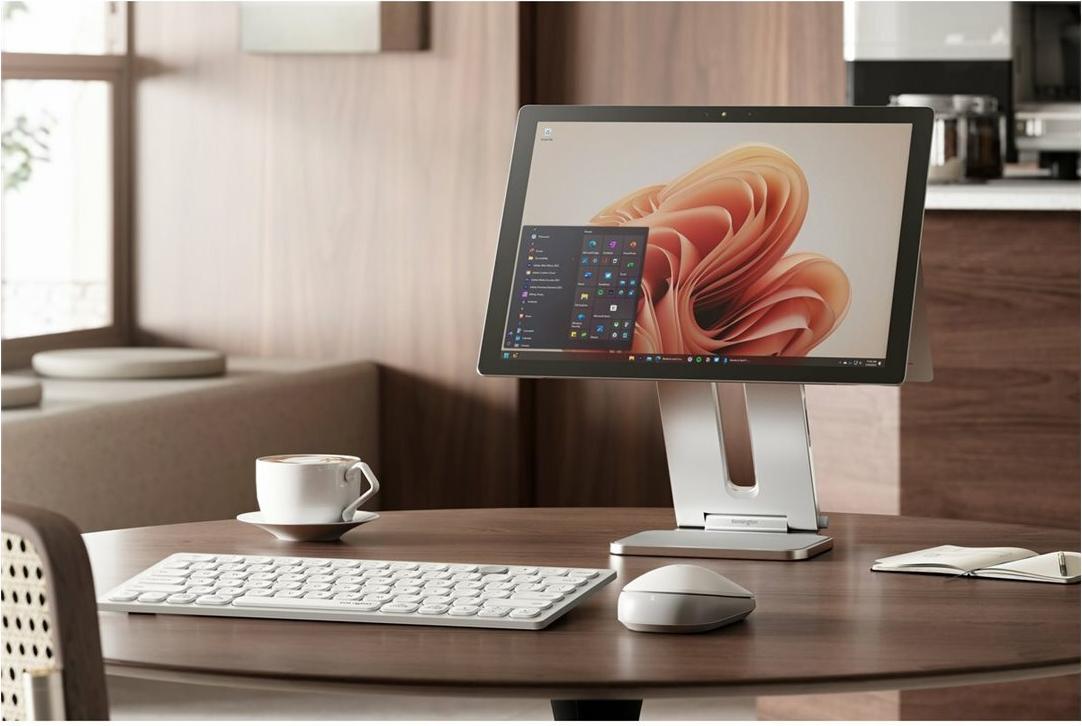 Kensington Elevated Stand for Surface Notebook-Ständer Platin