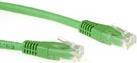 ACT Green 5 meter LSZH U/UTP CAT6 patch cable with RJ45 connectors. Cat6 u/utp lszh green 5.00m (IB9705)