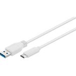 Wentronic Goobay USB 3.0 SuperSpeed Kabel > USB-C™, 0.5 m - USB 3.0-Stecker (Typ A) > USB-C Stecker (67185)