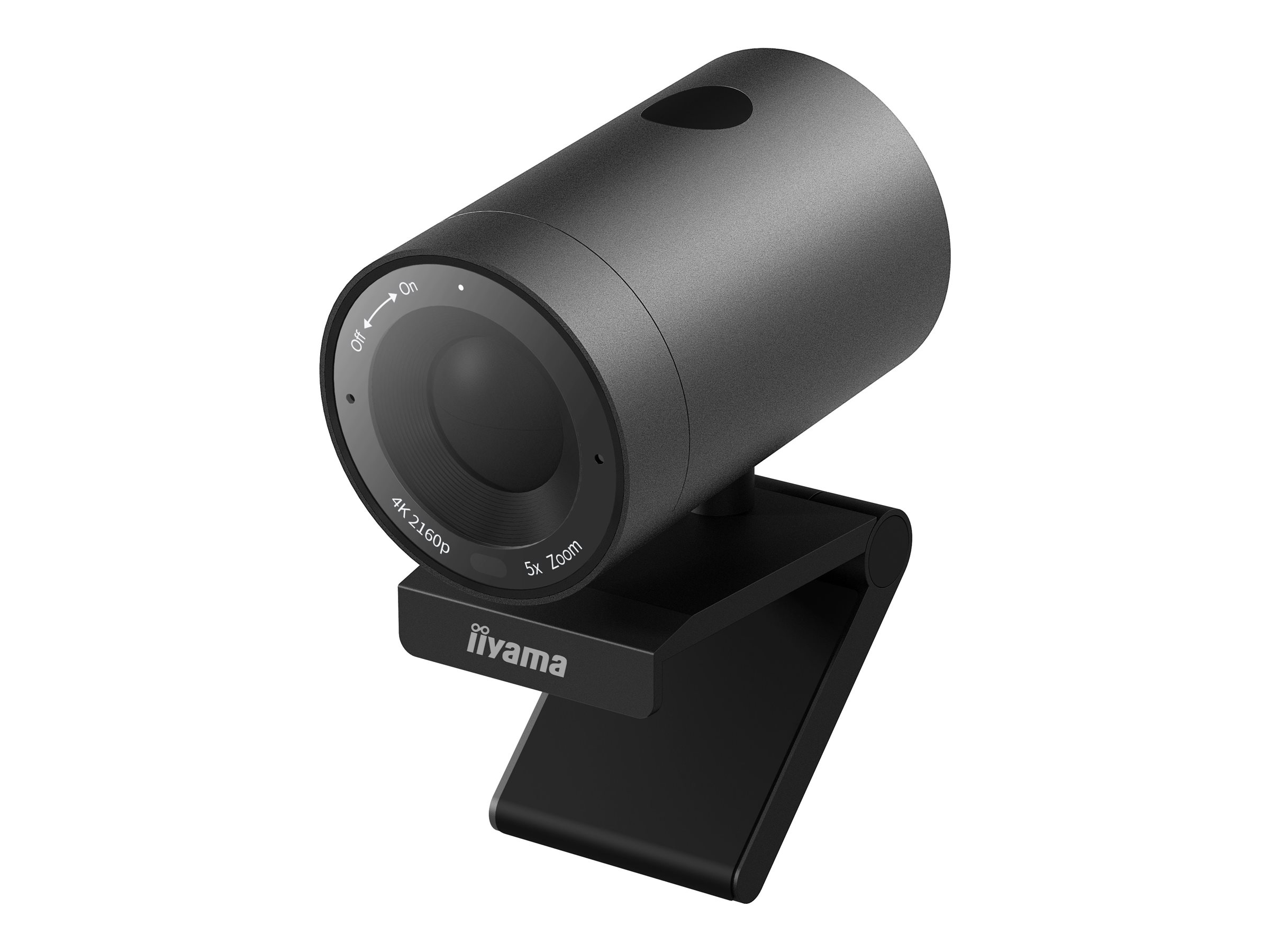 Iiyama UC-CAM10PRO-1 4K-UHD Webcam 120° Sichtfeld USB-C Schwarz