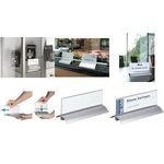 DURABLE Tischnamensschild PRESENTER DE LUXE 61x210 mm 1 Pg. à 2 Stück 820219