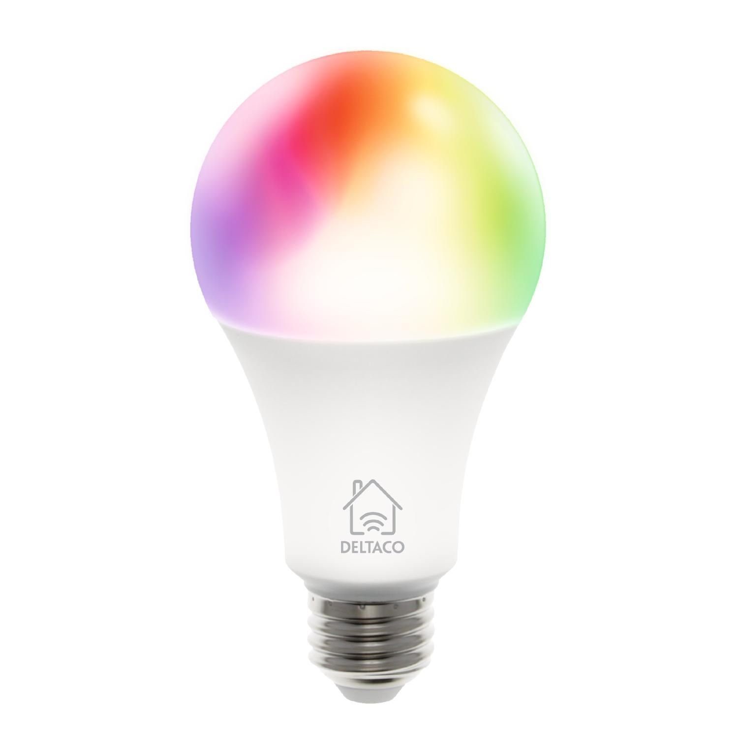 Deltaco Smart Home LED E27 Birnenform 9W RGB (SH-LE27RGB)