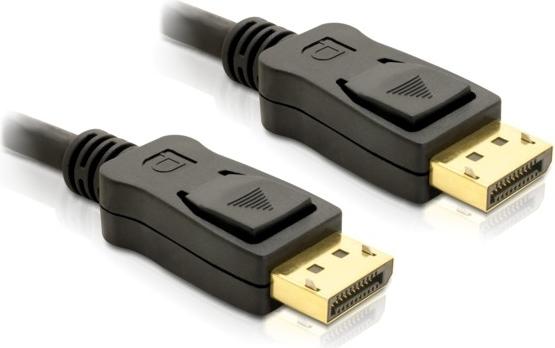 Delock DisplayPort-Kabel 1.2 1 m Schwarz