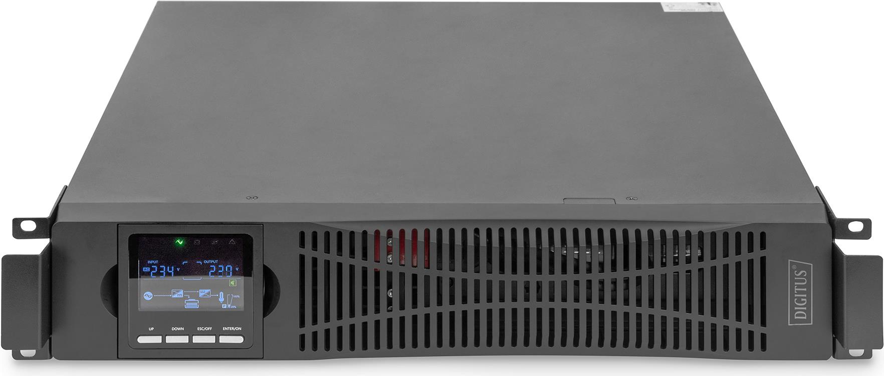 Digitus DN-170093 Online USV 1000 VA 1000 W Schwarz