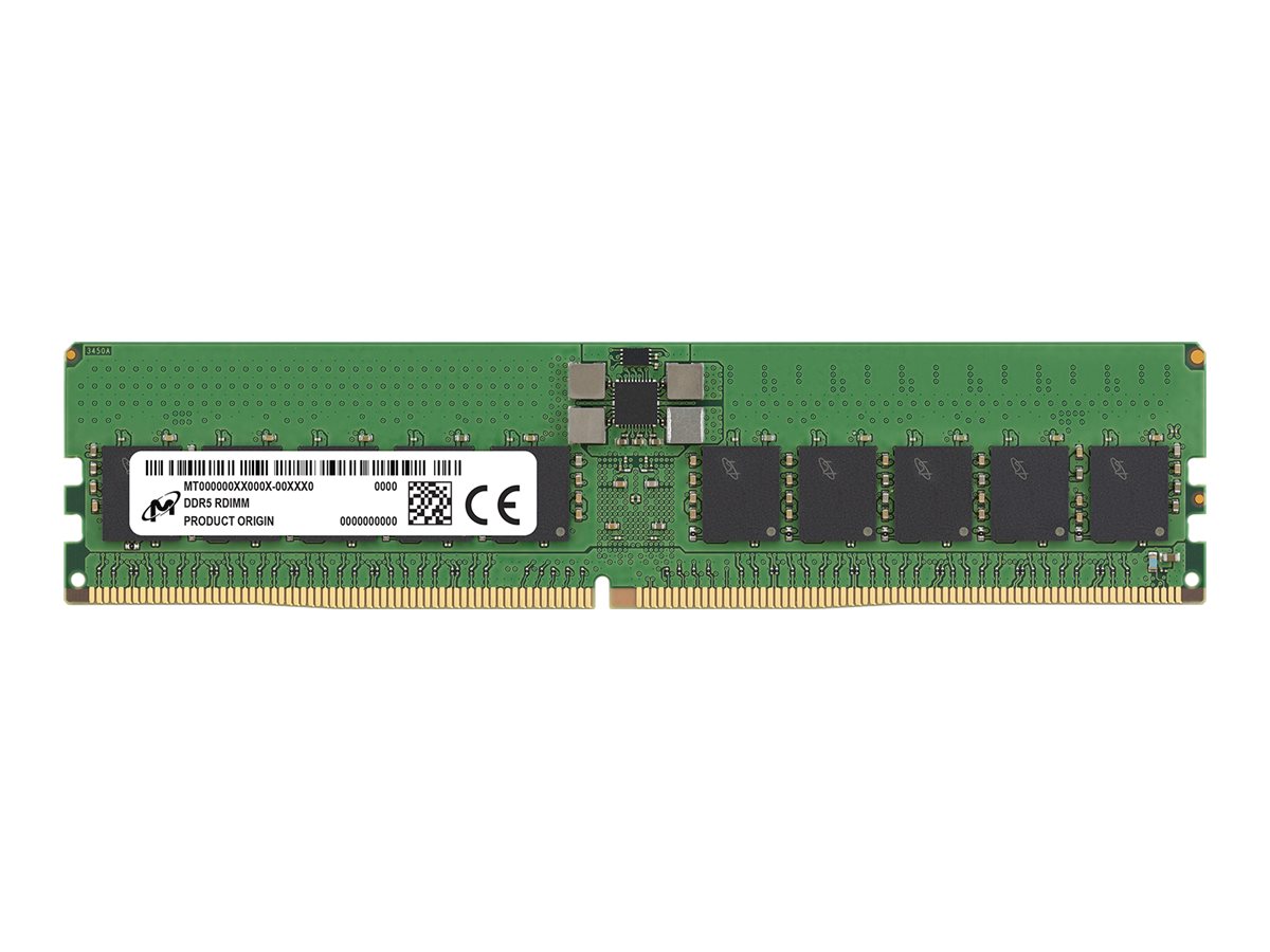 Micron MTC20F2085S1RC64BH1T 32 GB DDR5 ECC Registered DIMM 6400 MT/s CL52