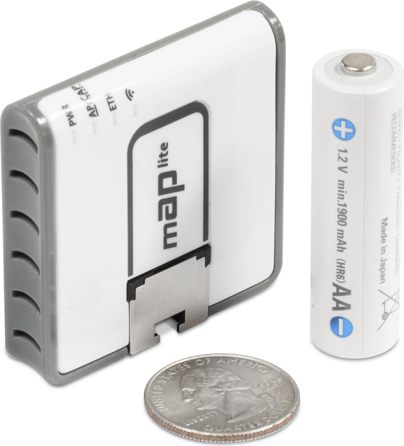 MikroTik RouterBOARD mAP lite 2,4 GHz Access Point PoE Weiß