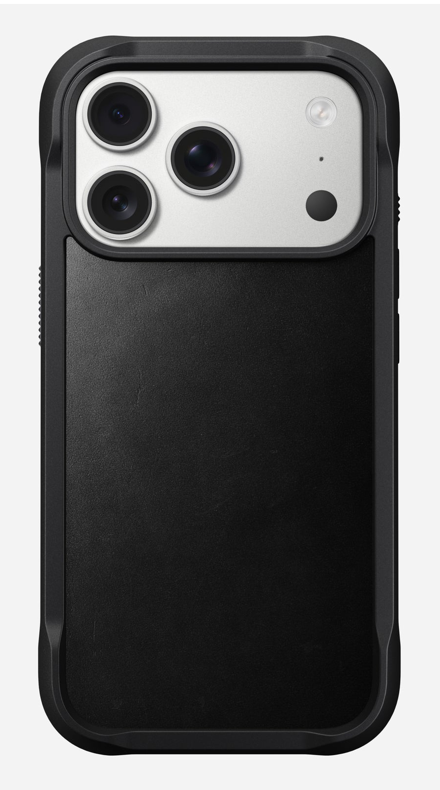 Nomad Rugged Leather Case iPhone 17 Pro Schwarz