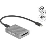 Delock 40 Gbps USB Type-C Card Reader für CFexpress Typ B Speicherkarten (91021)