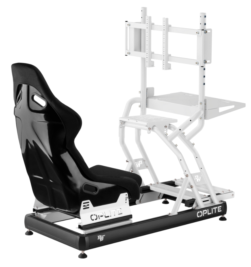 Oplite Cockpit R8 Fury Racing Cockpit Schwarz/Weiß