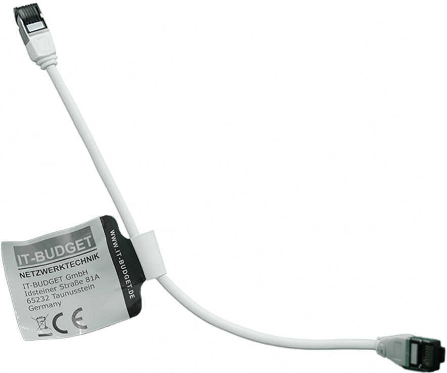 IT-BUDGET Vollkupfer Premium Patchkabel (90ITBSLIM81PK015W)