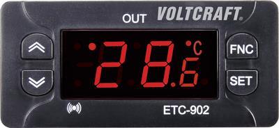 VOLTCRAFT Temperaturregler ETC-902 NTC, PTC -30 bis 50 °C Relais 10 A (L x B x H) 58 x 77 x 34.5 mm (ETC-902)