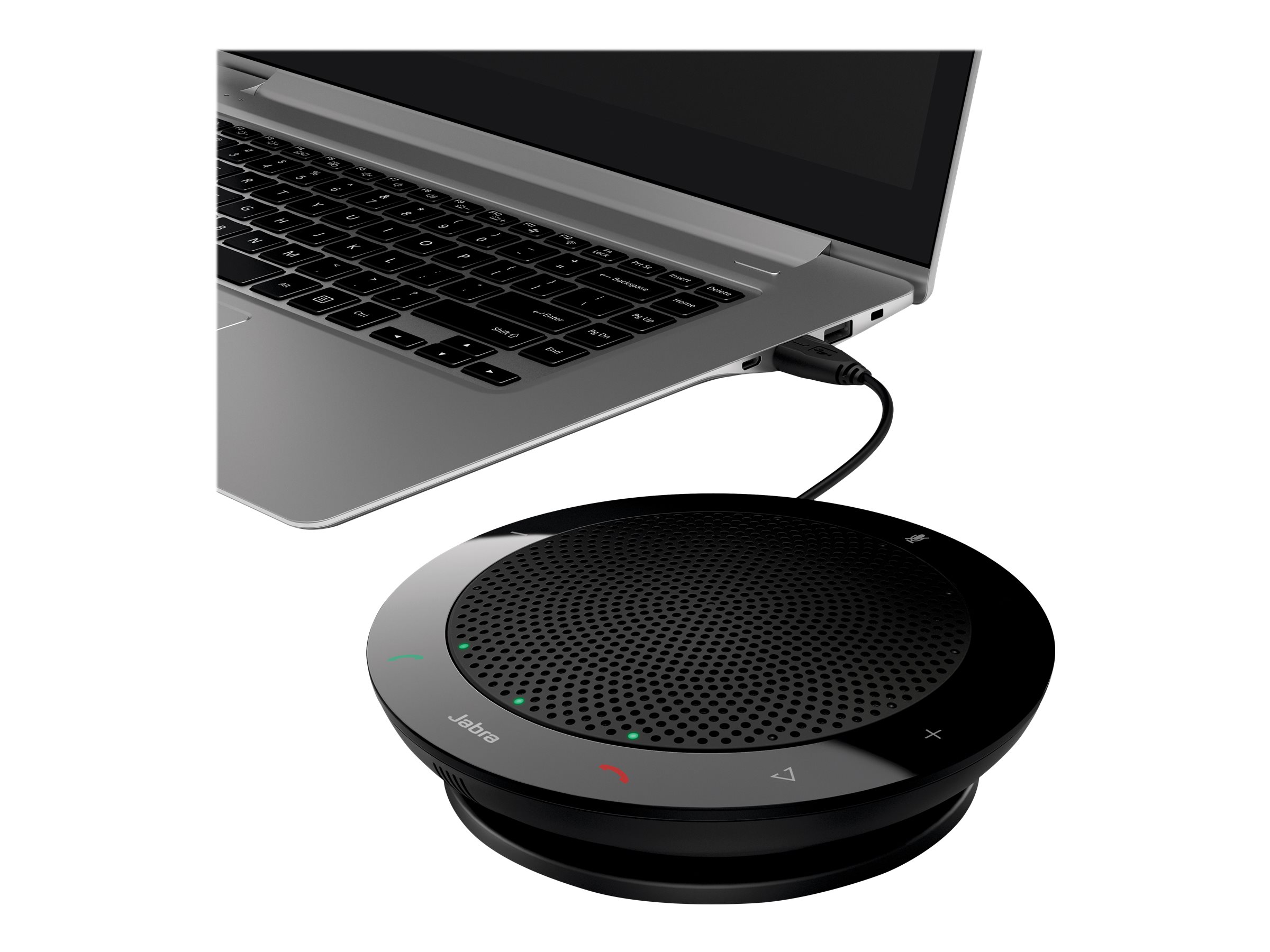 Jabra SPEAK 410 MS Freisprechtelefon Schwarz