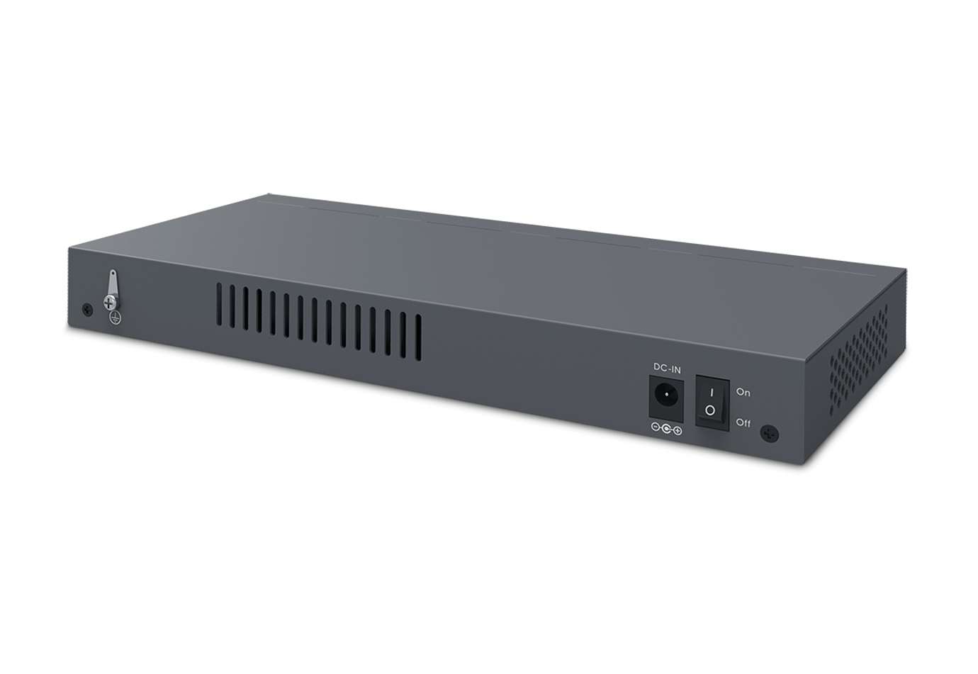 EnGenius ECS1008P Managed L2 Switch 8-Port Gigabit Ethernet PoE 55 W Schwarz