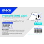 Epson Premium Matte permanente Acryl klebende Papieretiketten (C33S045727)