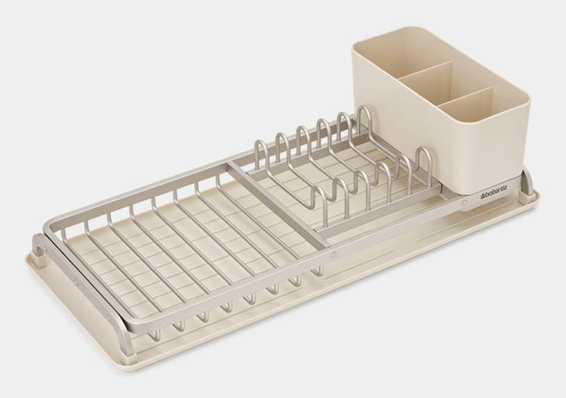 Brabantia Abtropfgestell kompakt 252006 Aluminium Beige
