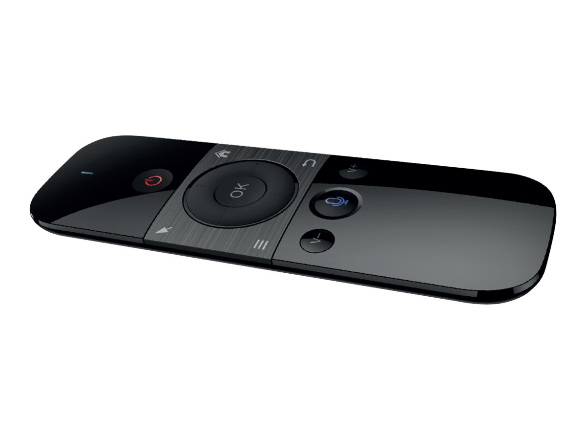 FANTEC AIR-300 2-in-1 Air Mouse mit Tastatur, 58 Tasten, Schwarz