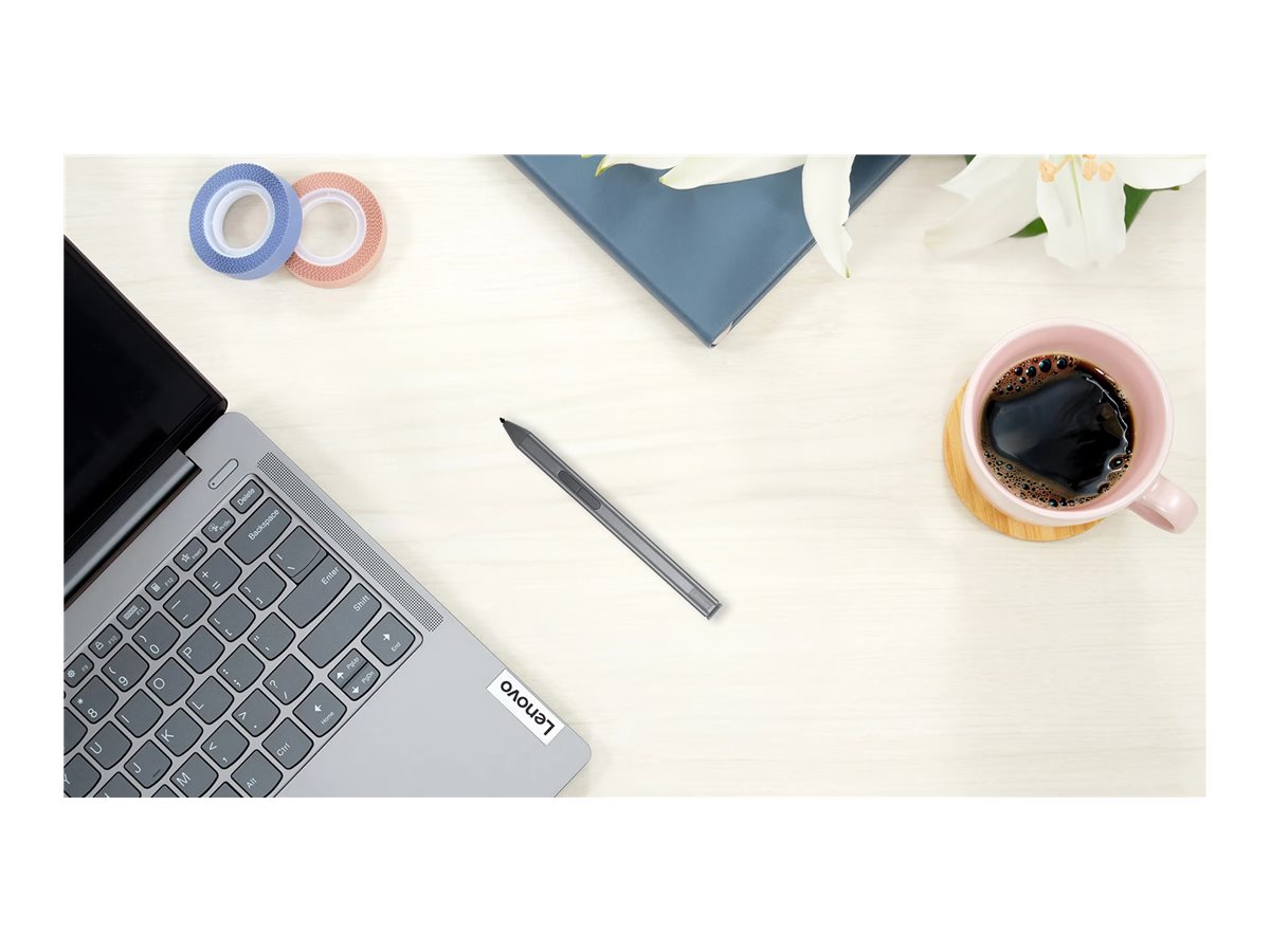 Lenovo Slim Pen Aktiver Stylus USB Type C Storm Gray