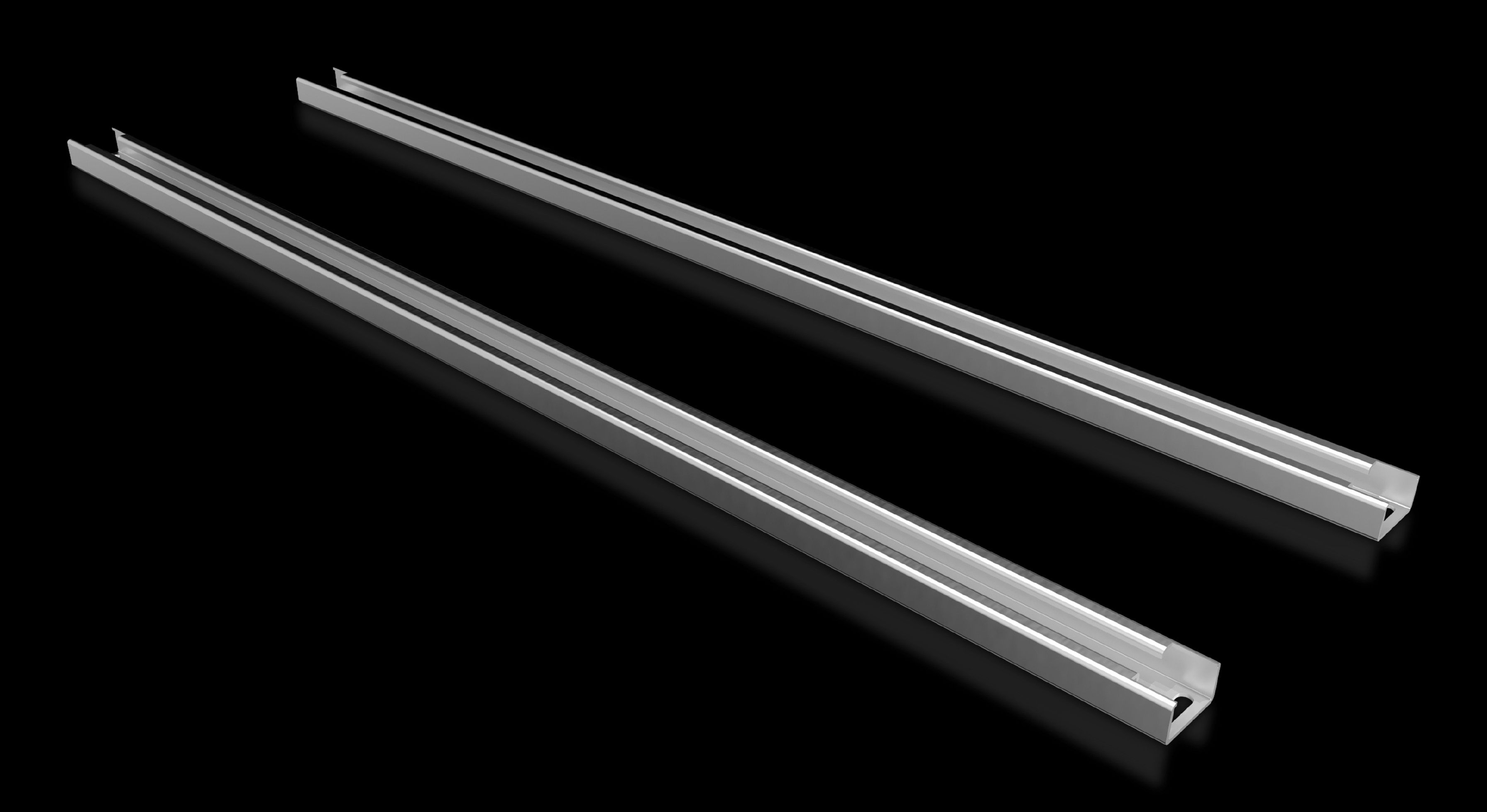 Rittal SV ACB-Tragschiene 9683.312 für VX B 1200 mm Grau