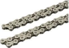 FISCHER Fahrradkette E-Bike, 1/2" x 3/32" (12,7 x 2,4 mm) Shimano- und SRAM/Suntour kompatibel, extrem reißfest, - 1 Stück (85247)