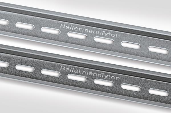 Hellermann Tyton 181-47260 Kabelrinne Gerade Kabelrinne Silber (DELTA3F)