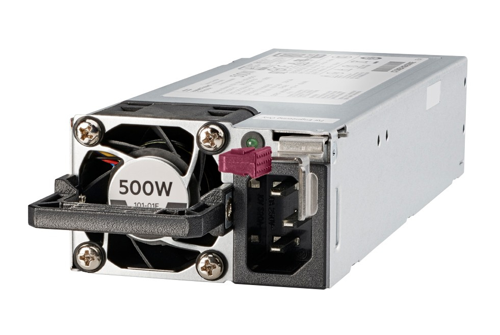 HPE 865408-B21 Flex Slot Platinum 500 W Hot-Plug Netzteil Grau