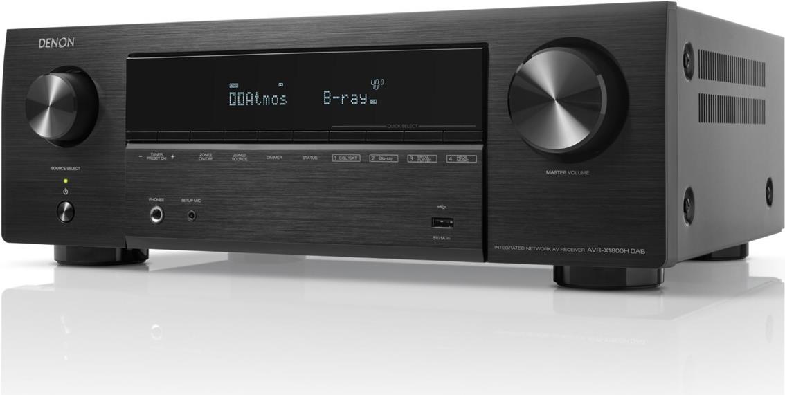 Denon AVR-X1800H AV-Netzwerk-Receiver (AVR-X1800H)