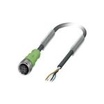 Phoenix Contact Sensor-/Aktor-Kabel Pole: 4 SAC-4P-10,0-PUR/M12FS Inhalt: 1 St. (1683002)