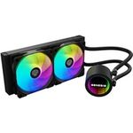 natec AiO CPU Wasserkühlung Hydria 240 schwarz ARGB (NLG-2319)