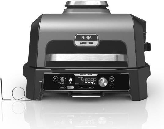 Ninja OG901EU Barbecue & Grill Tisch Elektro Schwarz 1700 W (OG901EU WOODFIRE PRO CONNECT)