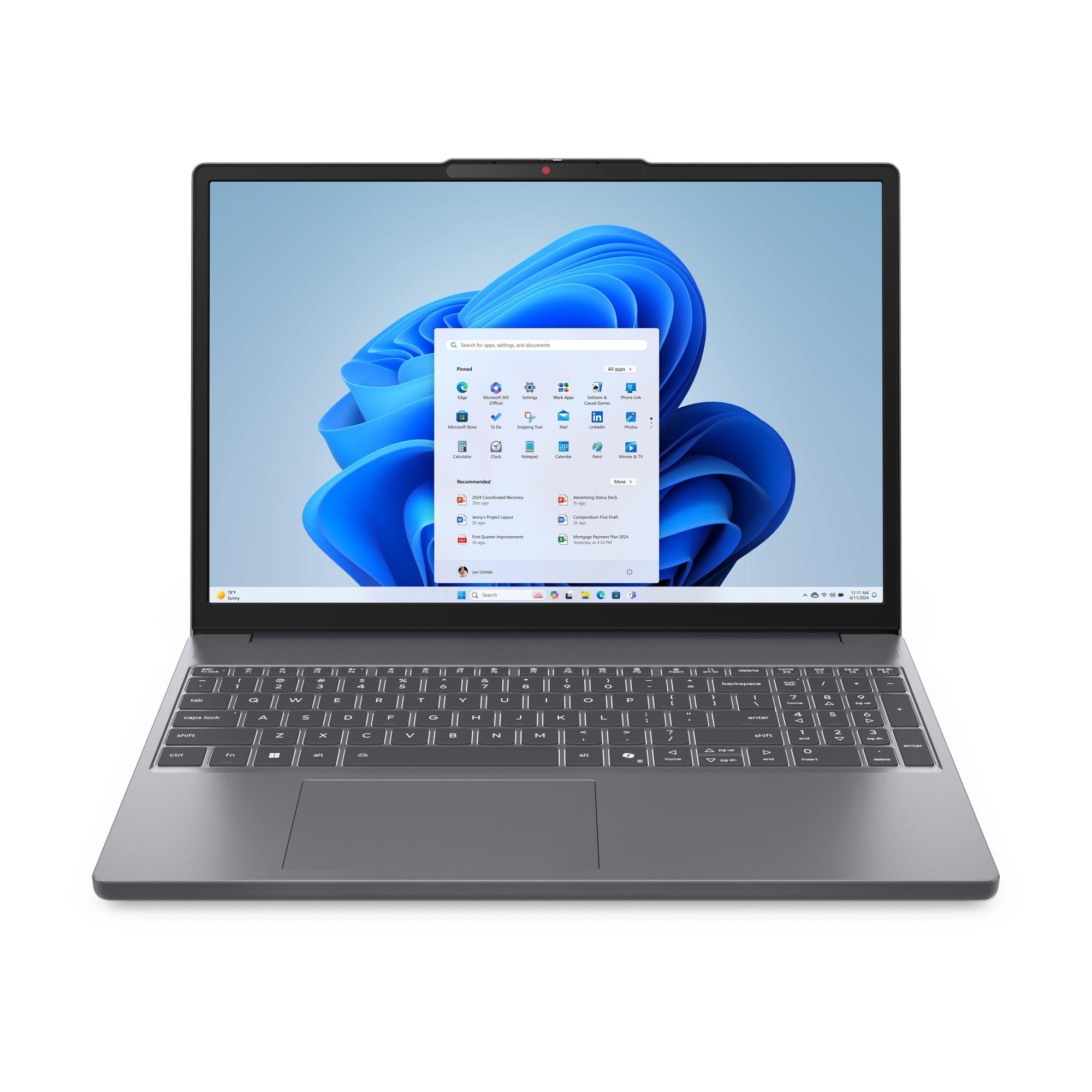 Lenovo IdeaPad Slim 3 15ARP10 15,3" WUXGA AMD Ryzen 5 150 8 GB RAM 512 GB SSD Windows 11 Home Luna Grey