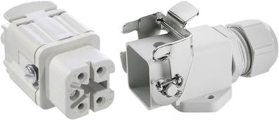 LappKabel Steckverbinder-Set EPIC®KIT H-A 4 75009621 4 + PE Schrauben 1 Set (75009621)