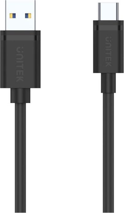 Unitek USB Typ-C-Kabel USB Typ A zu USB-C 2 m Schwarz
