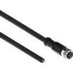ACT Industrial 1.50 meters Sensor cable M8A 3-pin female to open end, Ultraflex Xtreme TPE cable, shielded (SC3007)
