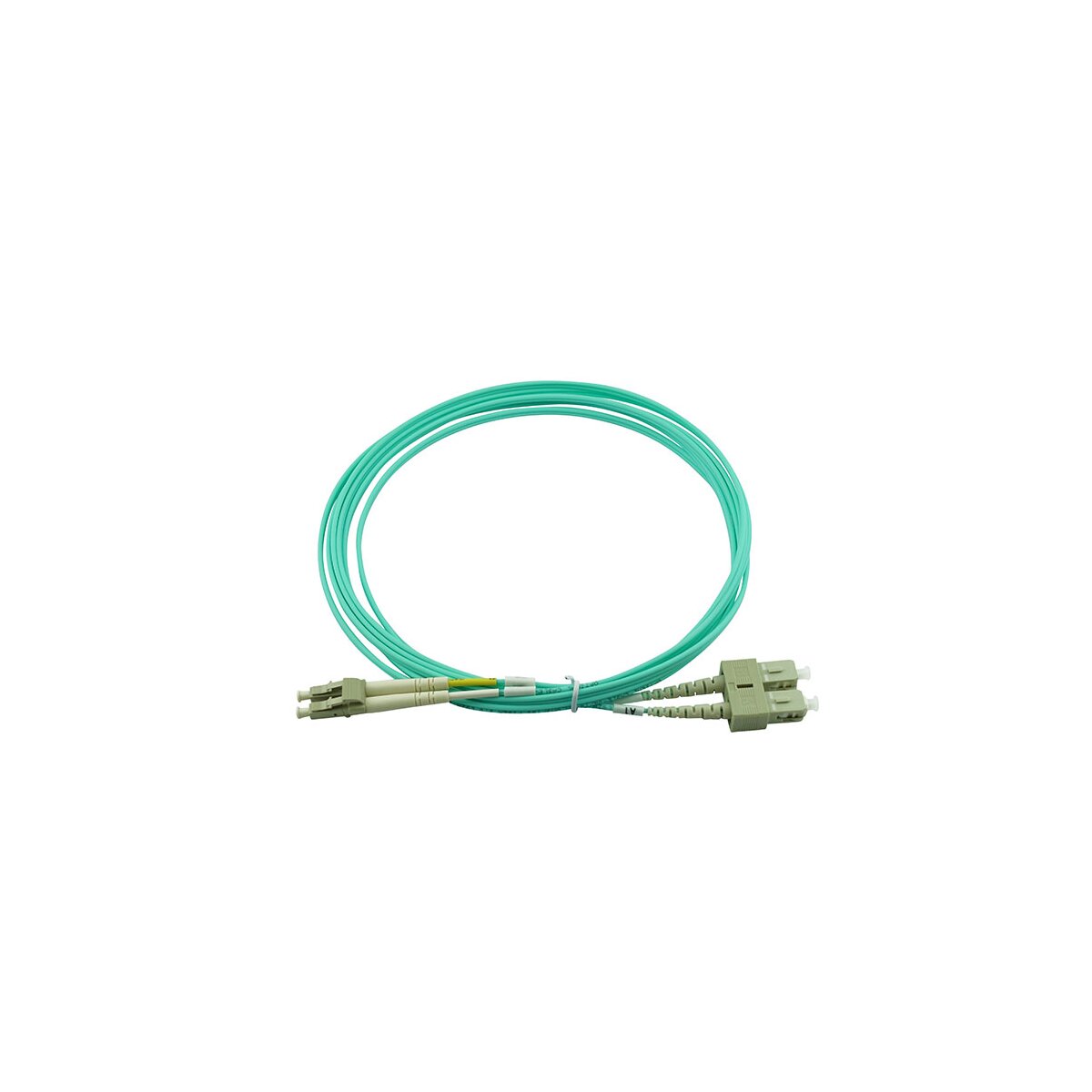 BlueOptics CAB-OM3-SC-LC-15M-BO LC-SC Multimode OM3 Patchkabel 15 m Beige