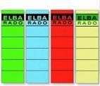 Elba Spine Label for Lever Arch Files 190 x 59 mm Yellow Gelb 10Stück(e) selbstklebendes Etikett (04617 GB)