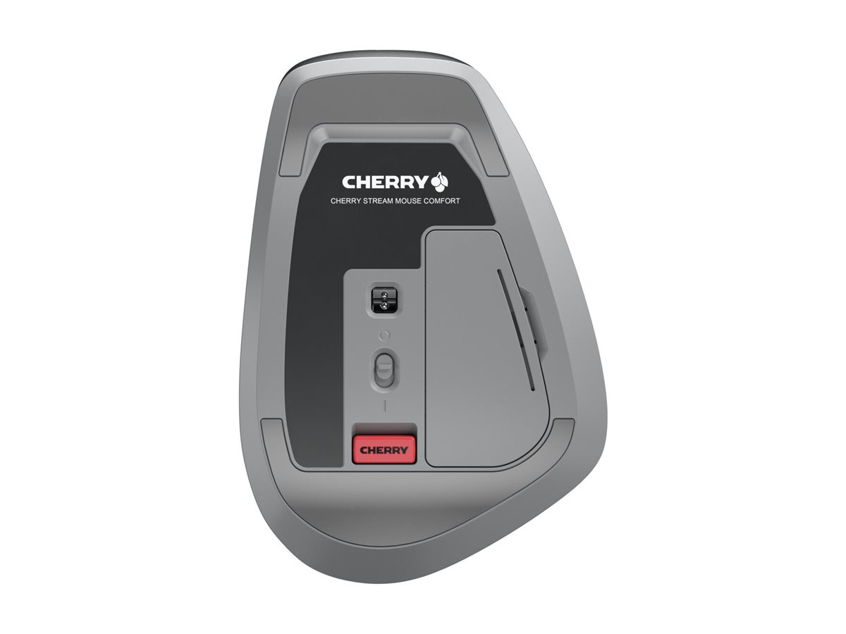 Cherry CHERRY STREAM Mouse Comfort Kabellos 2.4 GHz 6 Tasten Schwarz