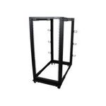 StarTech.com 25U Adjustable Depth Open Frame 4 Post Server Rack w (4POSTRACK25U)