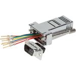 EFB-Elektronik Modular-Adapter D-Sub09 Buchse / RJ45 Buchse, metallisiertes Gehäuse Hersteller: EFB Elektronik (ETM23067)