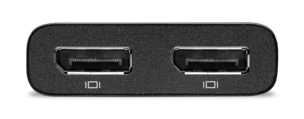 OWC Thunderbolt Dual DisplayPort Adapter USB Typ-C 7680 x 4320 Pixel Schwarz