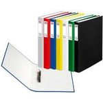 herlitz Ringbuch, DIN A5, 2-Bügel-Reißmechanik, blau Rückenbreite: 37 mm, Füllhöhe: 18 mm, eckige Mechanik (5365044)