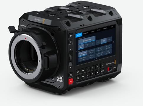 Blackmagic Design PYXIS 6K EF Handkamerarekorder 6K Ultra HD Schwarz (BM-CINECAMCPYXD6)