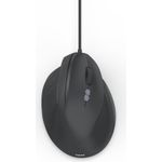 Hama Ergonomische Vertikalmaus ECM-500R mit Kabel optisch - Optisch (00173086)