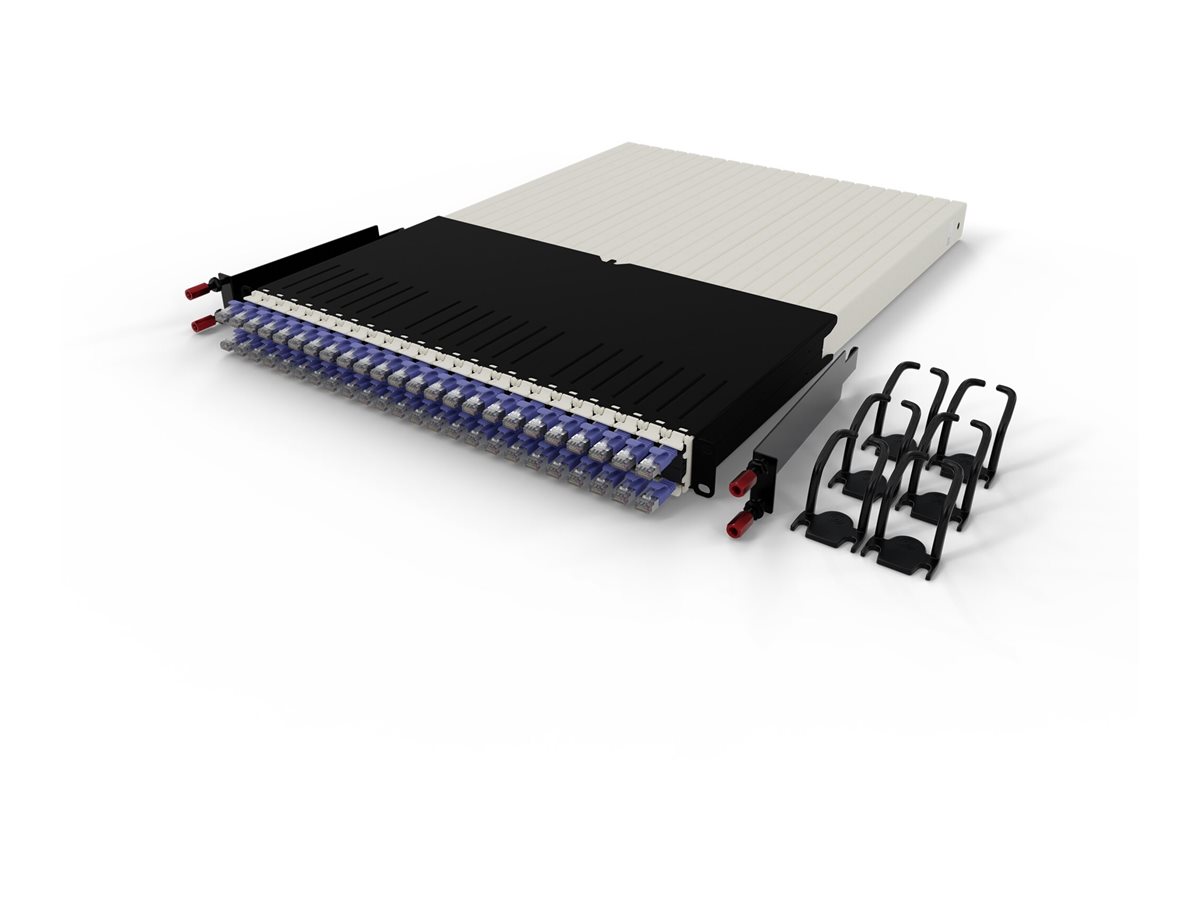 PATCHBOX patchbox.one Kabeleinzugssystem 30U CAT 6a STP Violett