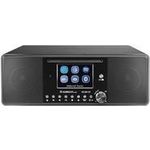 Albrecht DR 895 CD Hybridradio, Internet/DAB+/UKW, schwarz (27895)