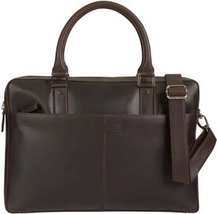 dbramante1928 Rosenborg 40,60cm (16") Aktenkoffer Hunter Dark Vollnarbenleder