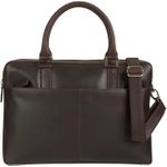 dbramante1928 Rosenborg 40,60cm (16") Aktenkoffer Hunter Dark Vollnarbenleder